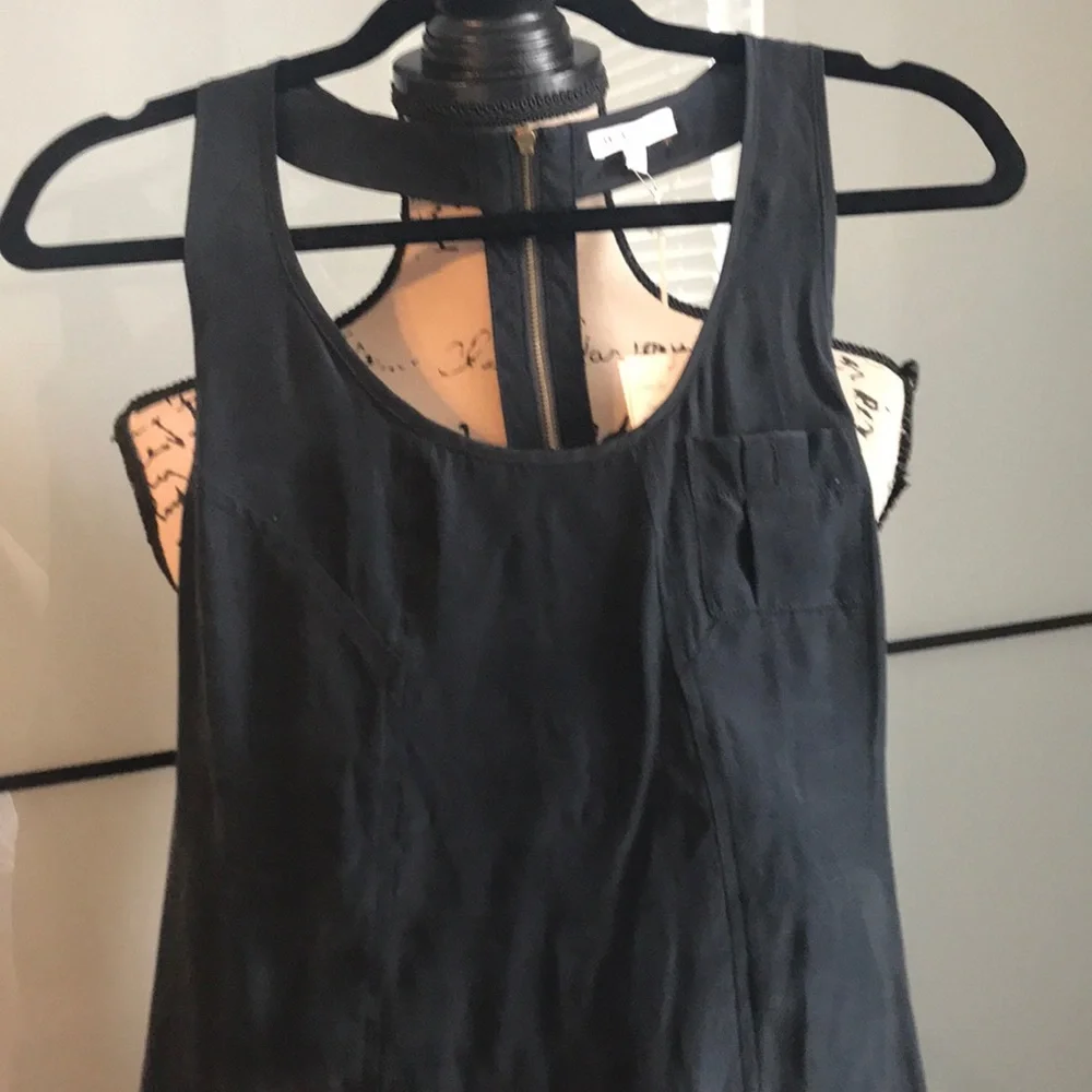 NWT Black silk top - Picture 2 of 5